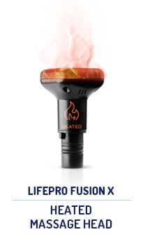 lifepro fusion x heated massage head