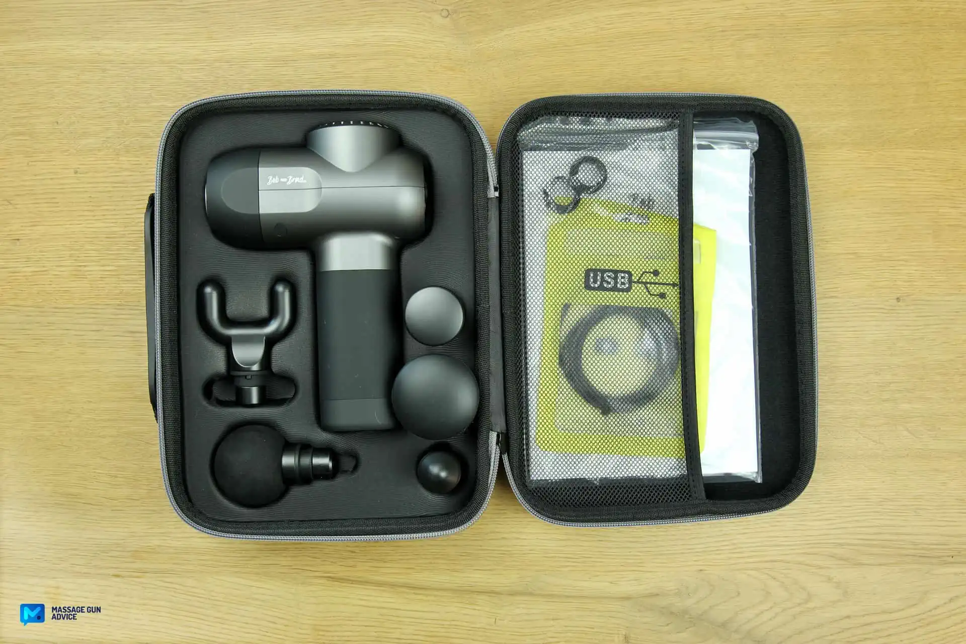 Bob And Brad C2 Massager Inside Carrying Case