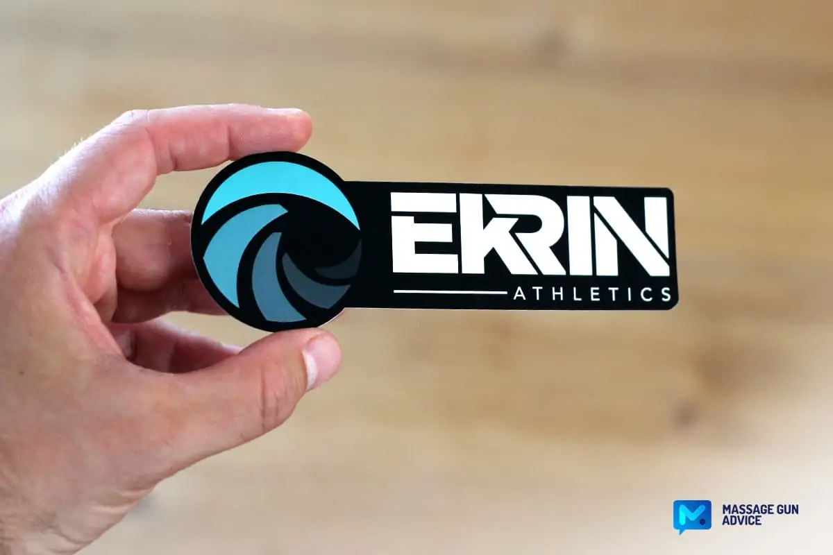 ekrin logo sticker