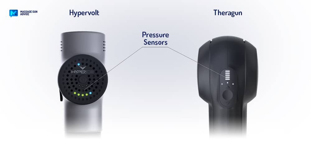 pressure sensors theragun hypervolt compare