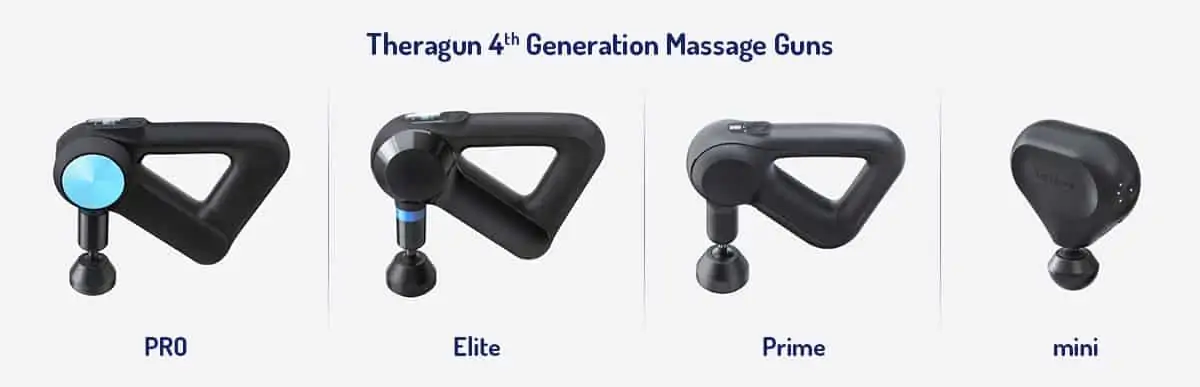 theragun massage gun comparison