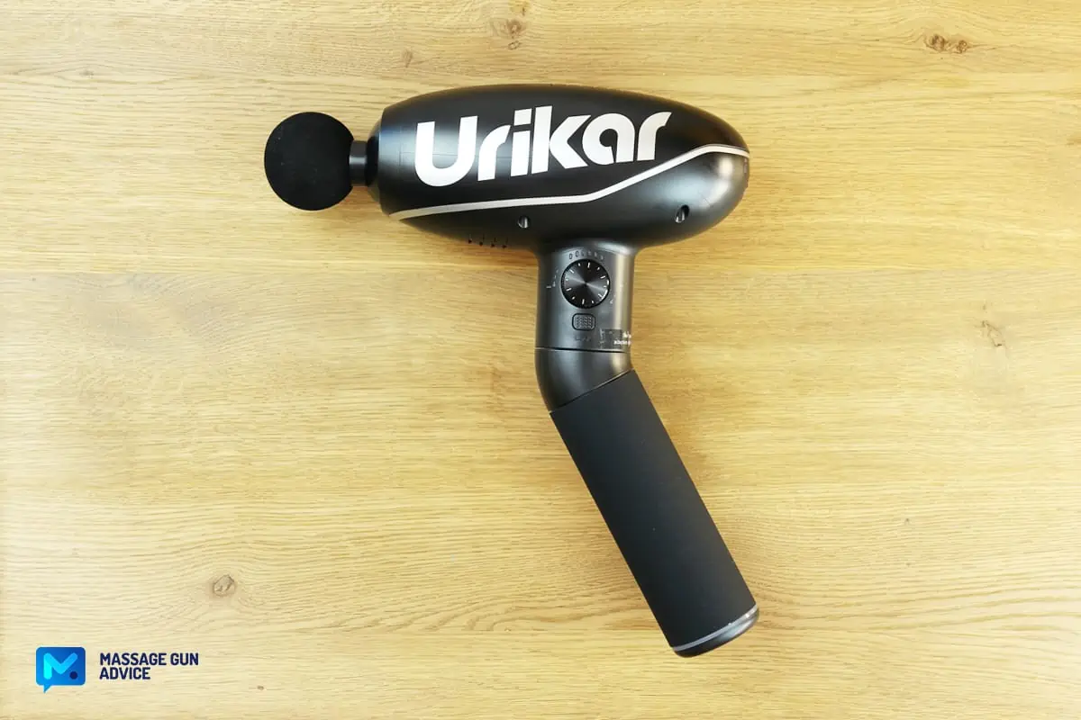 Urikar Pro 2 Heated Deep Tissue Muscle Massage Gun with Rotating Handle