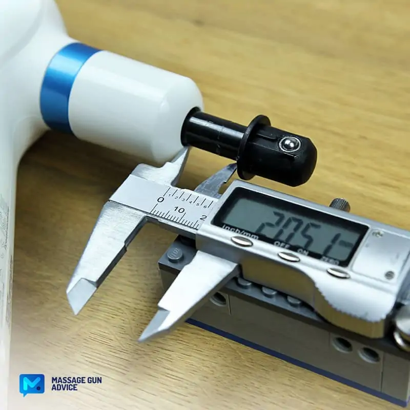 theragun elite Highest Amplitude stall force measurement