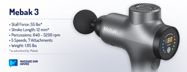 mebak 3 specifications