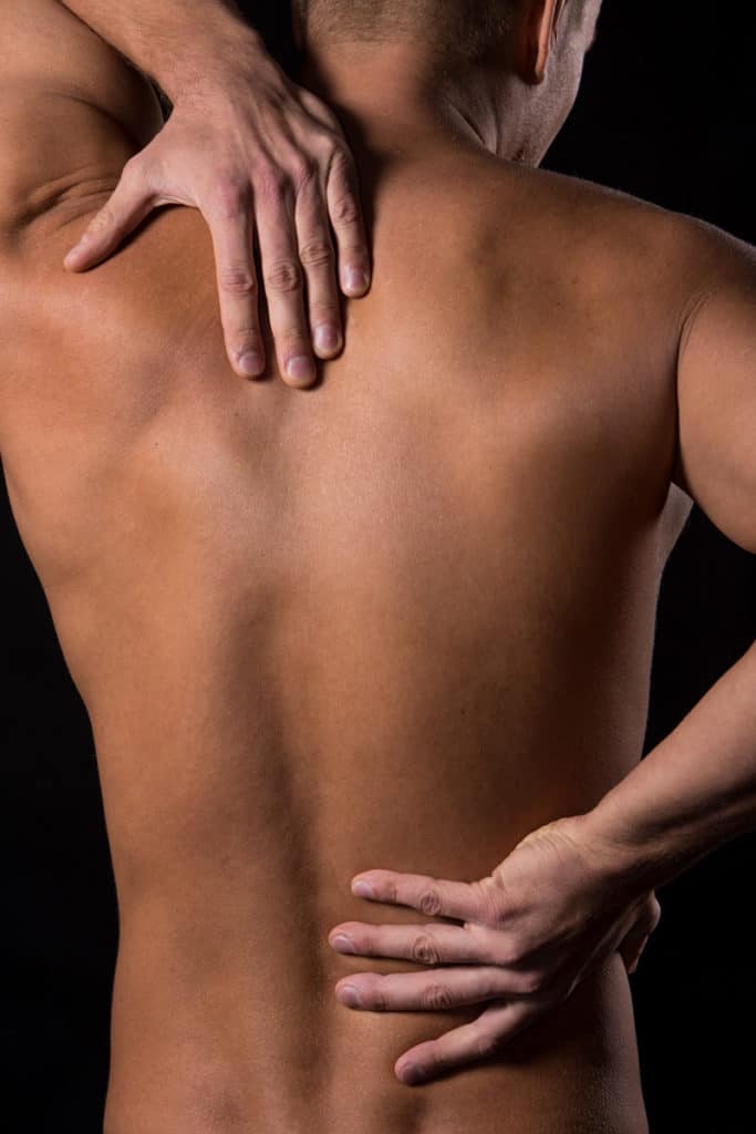 massage gun good for upper lower back pain