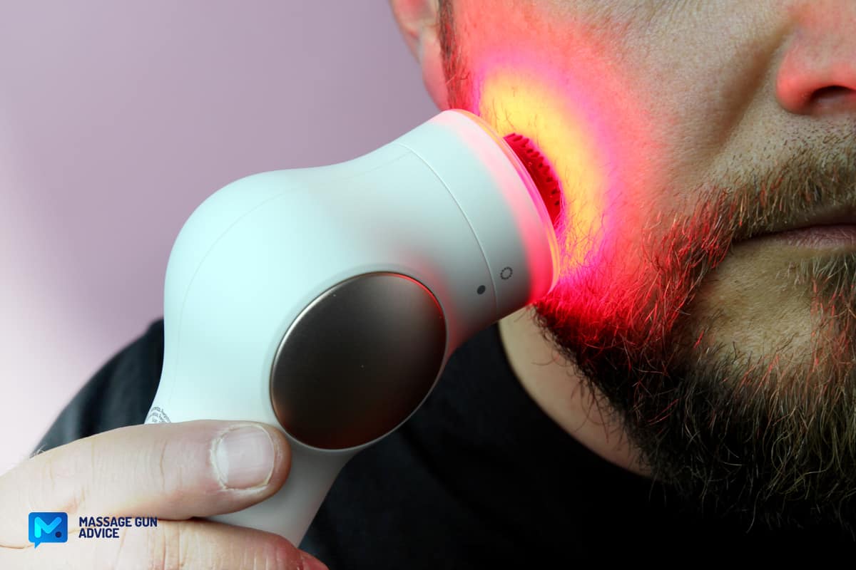 TheraFace PRO Micro Point and red light therapy
