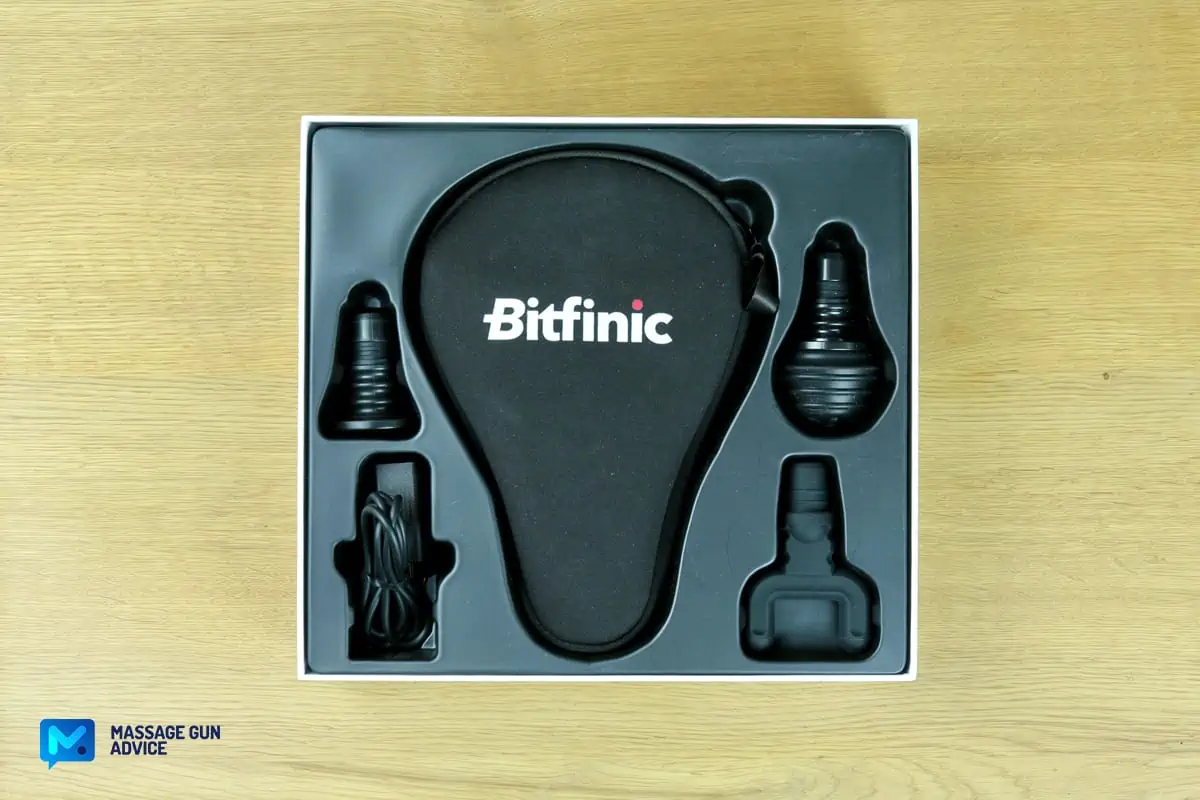 bitfinic mini massage gun box