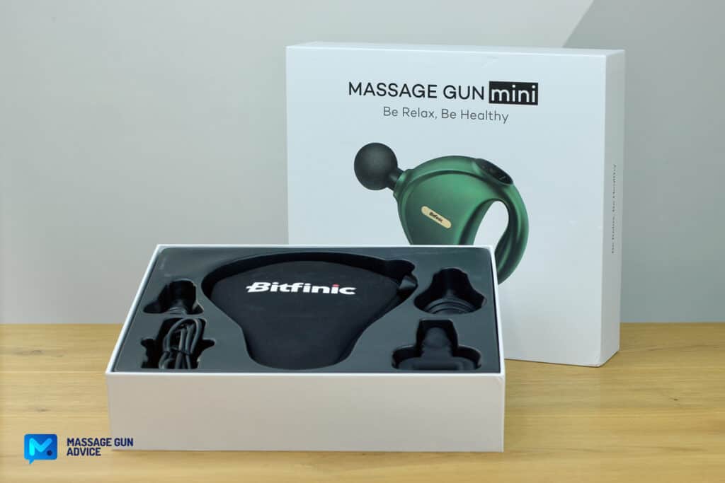 bitfinic mini massager open box