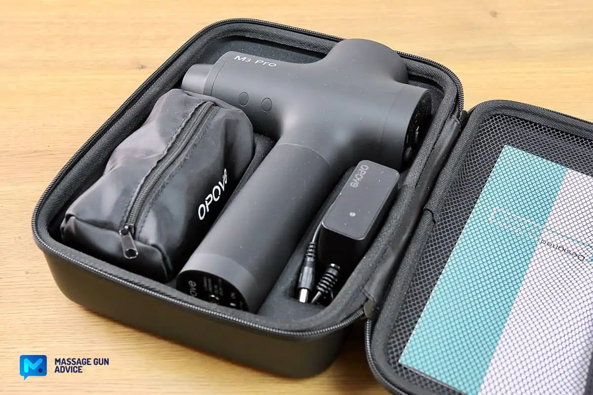 opove m3 pro carrying case close up