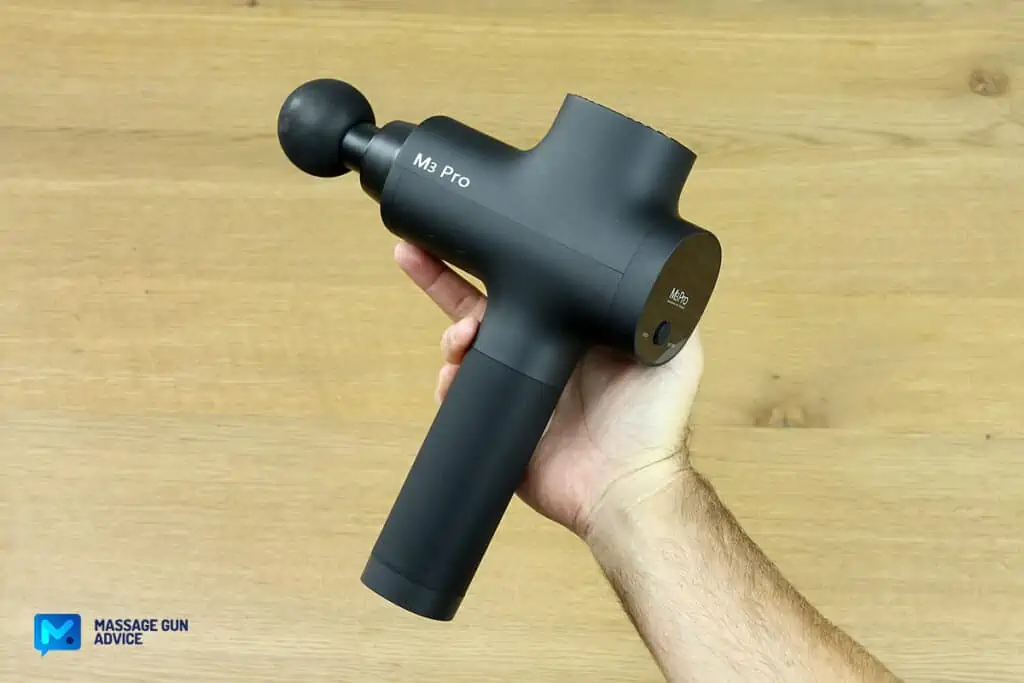 opove m3 pro massage gun weight balance