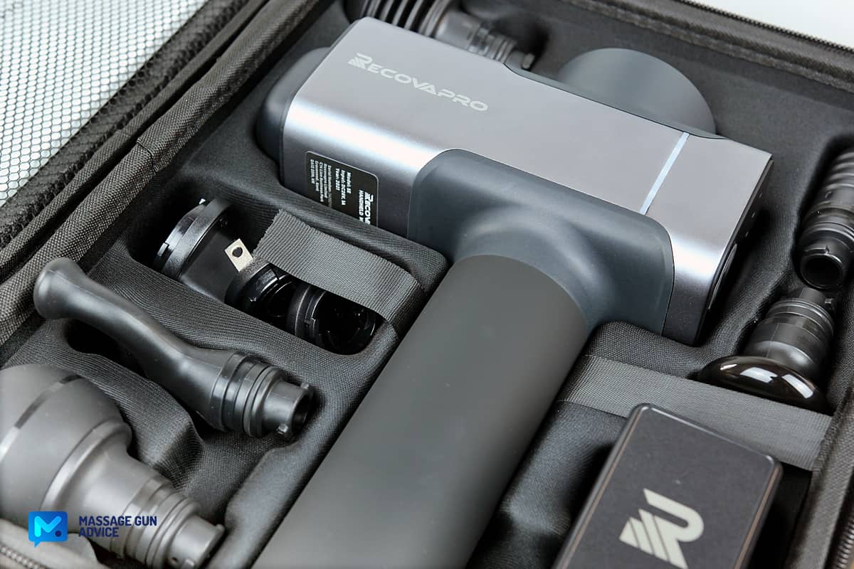 recovapro se inside the carrying case