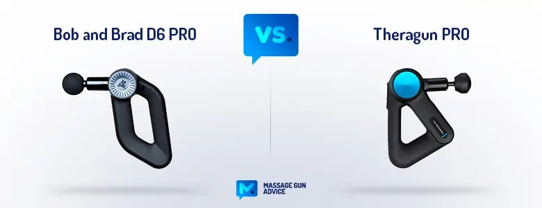 Bob And Brad D6 Pro Vs Theragun Pro