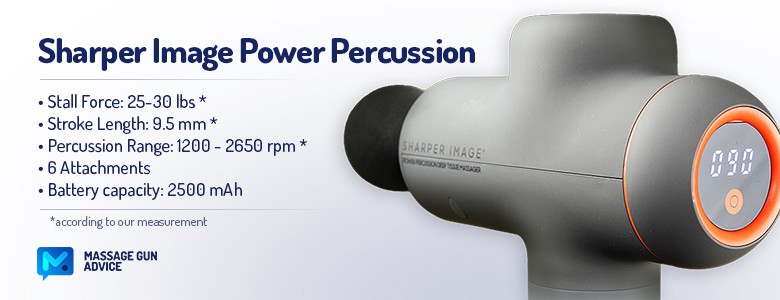 Sharper Image Power Percussion Specifications