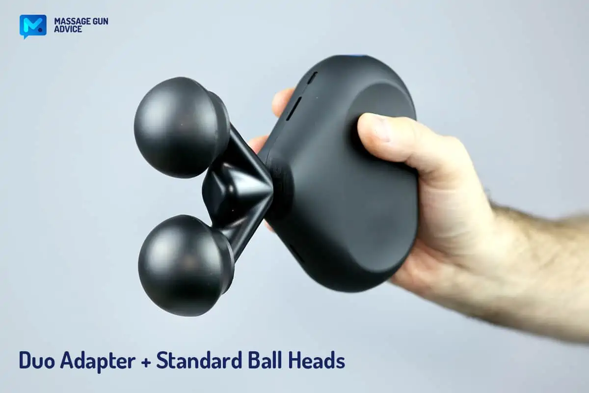 Theragun Mini Duo Adapter Standard Ball Heads