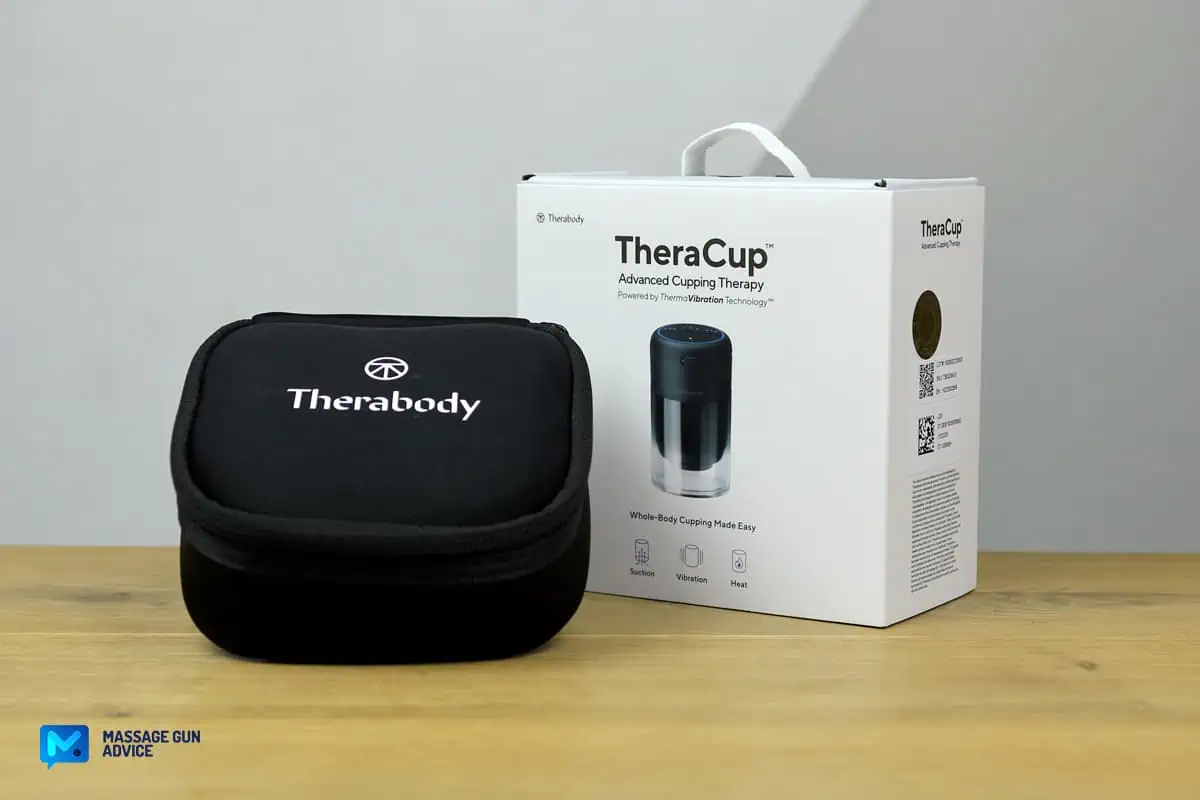 Therabody Theracup Box And Carrying Case