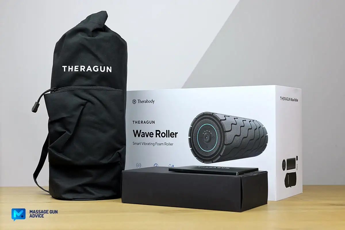 Theragun Wave Roller Pouch And Box