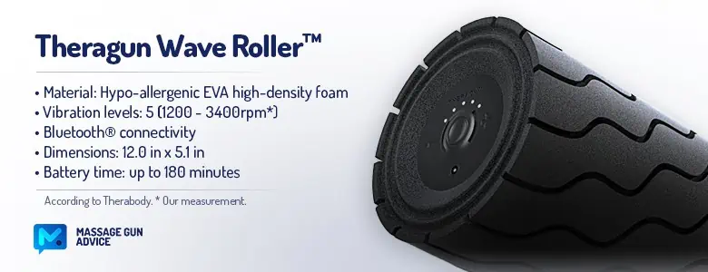 Theragun Wave Roller Specification