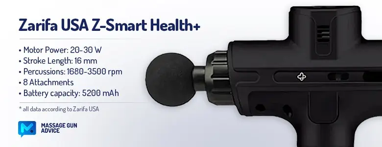 Zarifa Usa Z Smart Health Plus Specification