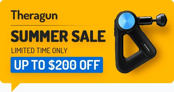 Theragun Discount: Summer Sale 2025. Sidebar Box
