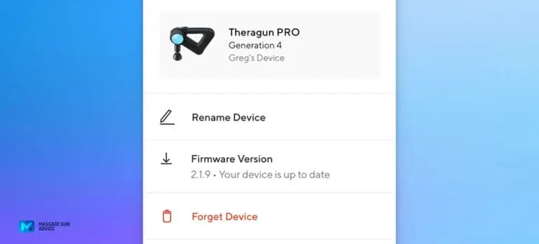 How To Install Firmware Update For Theragun
