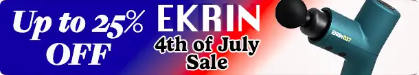 Ekrin 25% July 4th Sale
